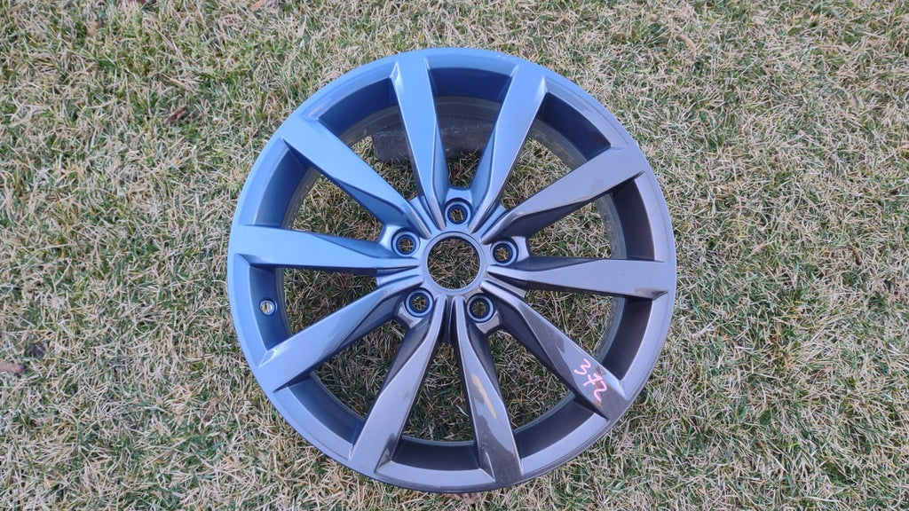 1x Alufelge 17 Zoll 6.0" 5x112 48ET 5G0601025 VW Golf Rim Wheel FEL5996720463yn
