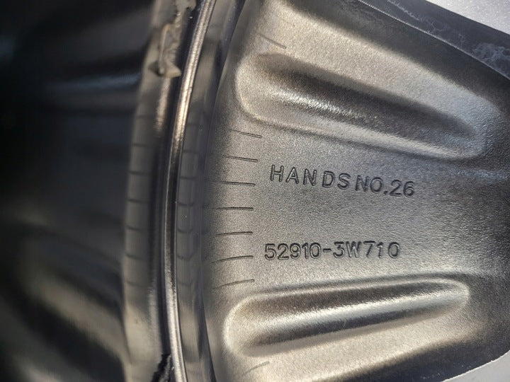 1x Alufelge 18 Zoll 7.0" 5x114.3 45ET 52910-3W710 Kia Sportage Iv Rim Wheel FEL5361068699xn
