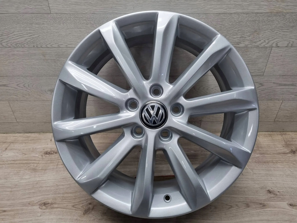 4x Alufelge 17 Zoll 6.5" 5x112 41ET Glanz Silber 3G0601025C VW Passat B8 FEL7853737097yh