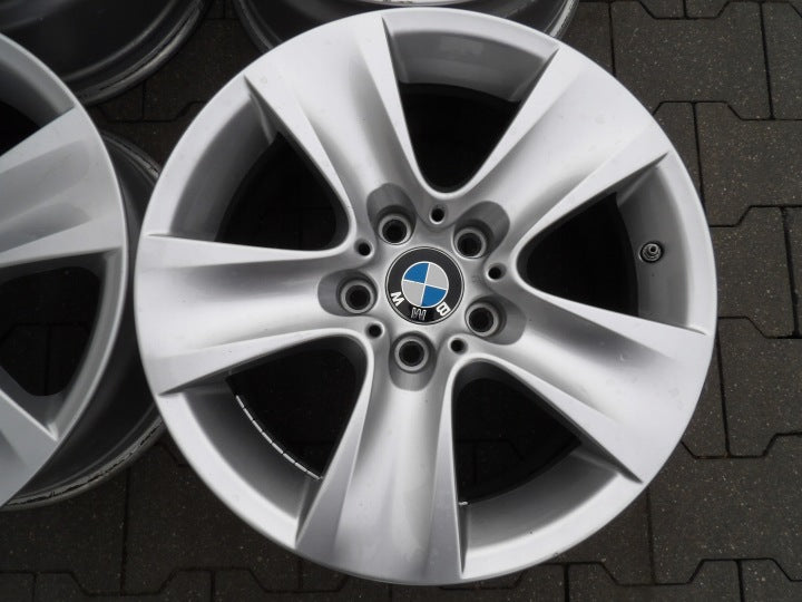 4x Alufelge 17 Zoll 8.0" 5x120 30ET Silber 6790172 BMW Rim Wheel FEL2617361645nd