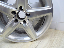 Load image into Gallery viewer, 1x Alufelge 18 Zoll 9.5&quot; 5x112 48ET Glanz Silber A2184011502 Mercedes-Benz Cls