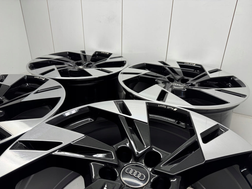 4x Alufelge 20 Zoll 9.0" 5x112 38ET Glanz Silber 4KE601025T Audi E-Tron FEL9974268124oc