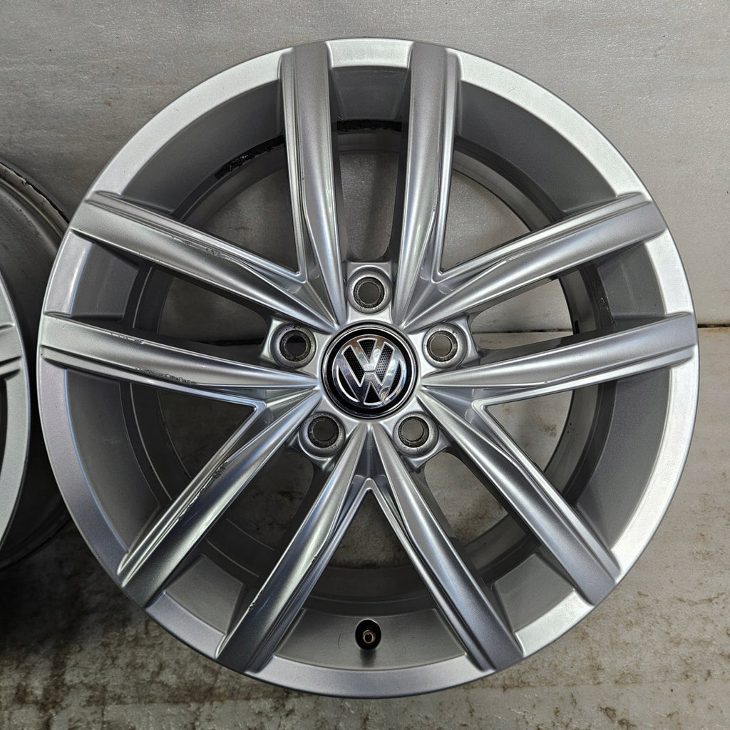 4x Alufelge 16 Zoll 6.5" 5x112 46ET 5G0601025CS VW Passat Golf VII Beetle Sharan FEL2739825532sl