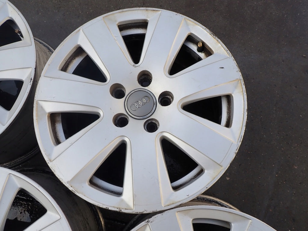 4x Alufelge 16 Zoll 7.5" 5x112 42ET Glanz Silber 4F0601025AN Audi Rim Wheel FEL2075673207fh