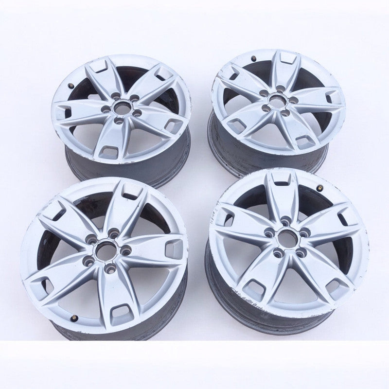 4x Alufelge 17 Zoll 7.5" 5x112 56ET Silber 8P0601025BL Audi A3 Rim Wheel