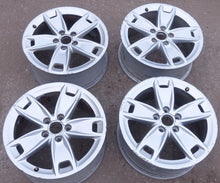 Load image into Gallery viewer, 4x Alufelge 17 Zoll 7.5&quot; 5x112 56ET Silber 8P0601025BL Audi A3 Rim Wheel