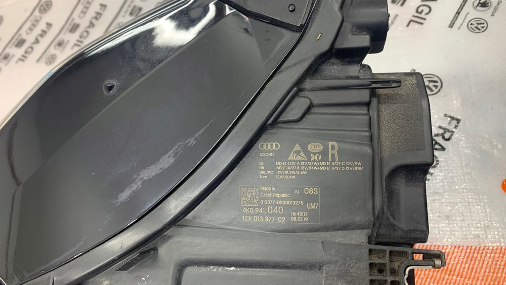 Frontscheinwerfer Audi A6 C8 4K0941040 Full LED Rechts Scheinwerfer Headlight SCH5005750835wx