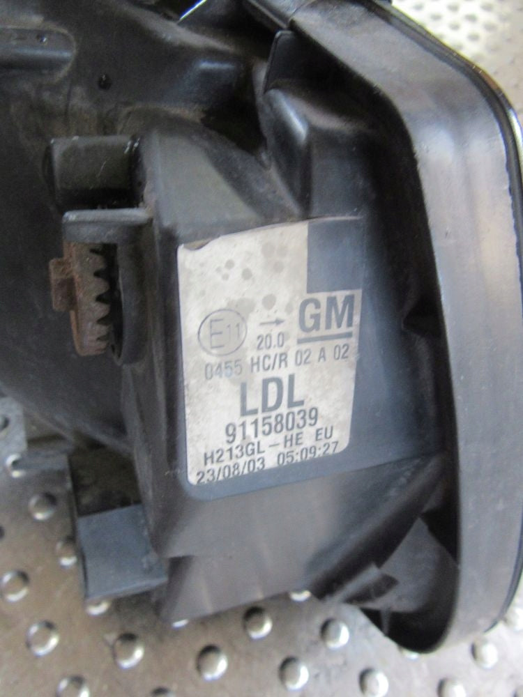 Frontscheinwerfer Opel Frontera B 91158039 Links Scheinwerfer Headlight SCH9584101117cv