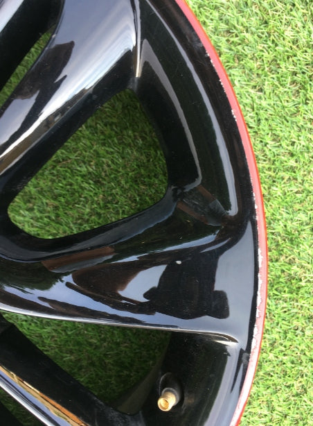 1x Alufelge 17 Zoll 7.0" 4x100 44ET OP035K3 Opel Corsa Rim Wheel