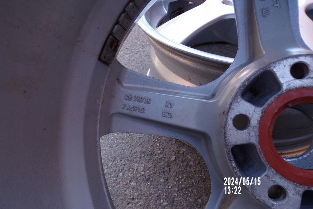 4x Alufelge 17 Zoll 7.0" 5x112 CB70738 Audi A3 Superb Octavia Sharan Touran FEL2678904017bf