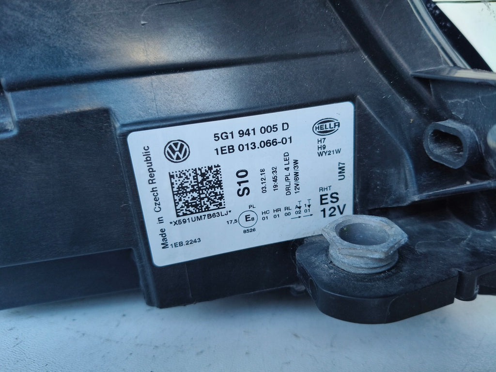 Frontscheinwerfer VW Golf VII 5G1941005D LED Links Scheinwerfer Headlight SCH7914429449ec