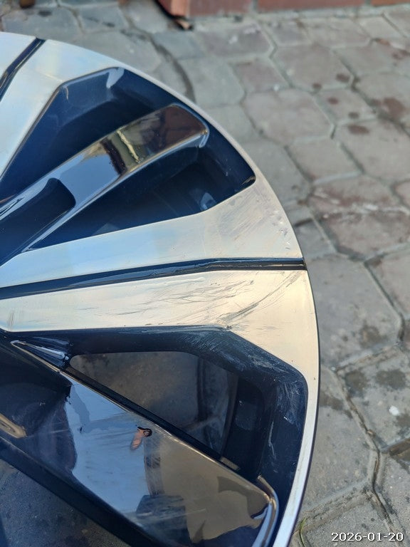 1x Alufelge 19 Zoll 7.5" 5x108 50 5ET Glanz Schwarz 32143627 Volvo Xc40 FEL8834905235tg