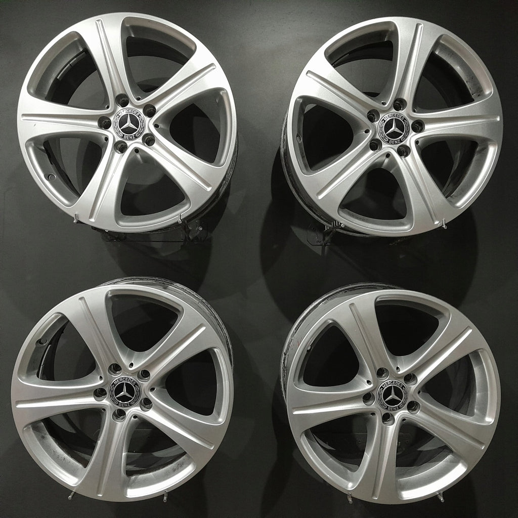 4x Alufelge 18 Zoll 8.0" 5x112 43ET A2134011400 Mercedes-Benz W213 Rim Wheel FEL1869963516ud
