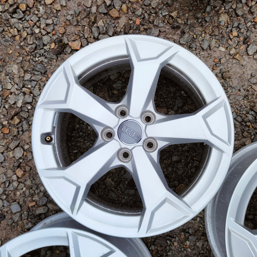 4x Alufelge 17 Zoll 6.5" 5x112 38ET Glanz Grau 83A601025 Audi Mg Rim Wheel FEL8026367098fq