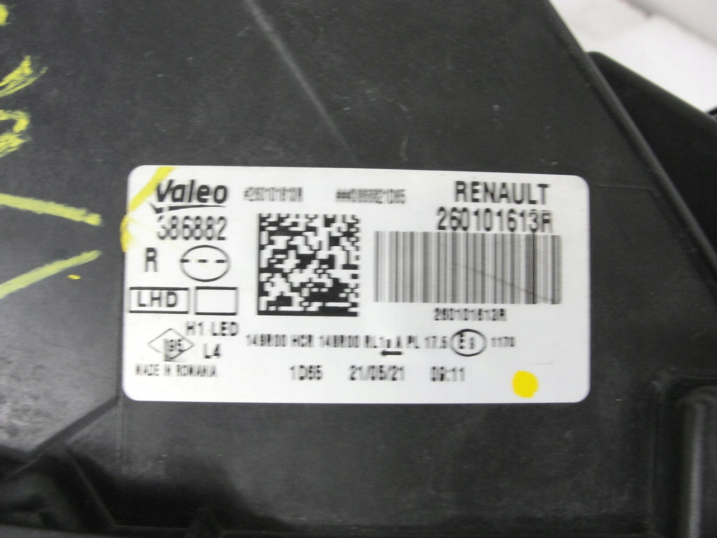 Frontscheinwerfer Dacia Duster 260101613R Full LED Rechts Scheinwerfer Headlight SCH1196056652pm