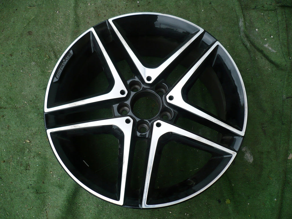 1x Alufelge 18 Zoll 8.0" 5x112 48ET A1764010000 Mercedes-Benz Cla Rim Wheel