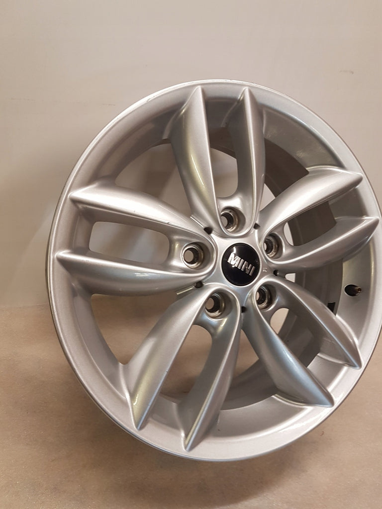 1x Alufelge 17 Zoll 7.0" 5x120 50ET Glanz Silber 9803723 Mini R60 R61 Rim Wheel