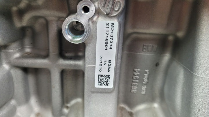 Motor BMW 2 Active Tourer U06 B38A15P 1.5 18TKm 2023 Benzin Engine Unkomplett MOT2464779198rz