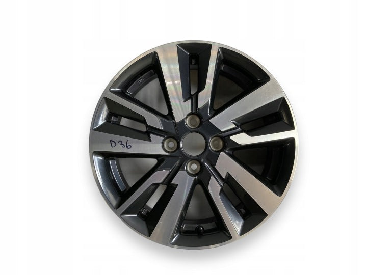 1x Alufelge 16 Zoll 6.0" 4x100 50ET Schwarz 403005FA1 Nissan Micra I K14 FEL9725446528qh