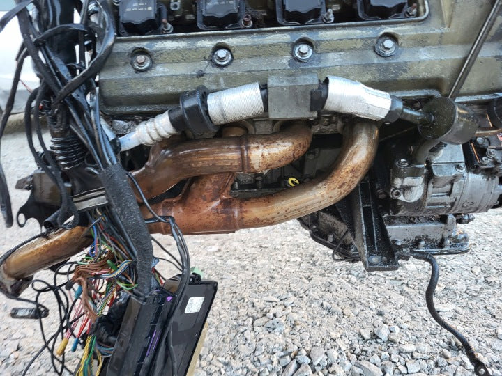 Motor BMW 5 E39 535I 3.5 Benzin Engine Komplett MOT1663282199da