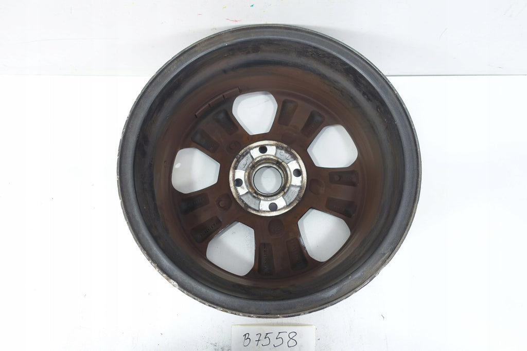 1x Alufelge 16 Zoll 6.5" 4x108 37,5ET Glanz Grau GN15-B3B Ford Fiesta Ecosport