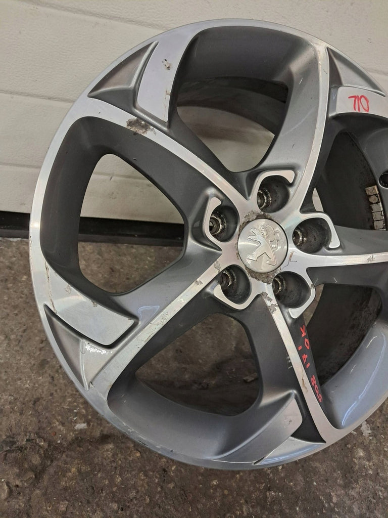 1x Alufelge 17 Zoll 7.0" 5x108 46ET Glanz Silber 9671401677 Peugeot 508 FEL1754603628wx