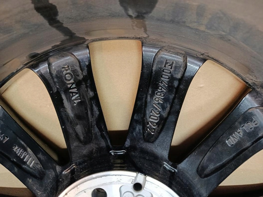 1x Alufelge 18 Zoll 6.5" 5x112 A2434010000 Mercedes-Benz Eqa Eqb Rim Wheel FEL3168349604xw