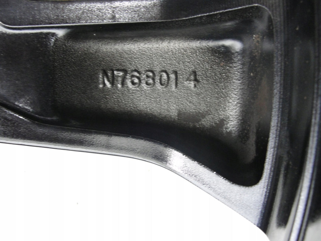 1x Alufelge 18 Zoll 7.0" 5x114.3 45ET Glanz Schwarz 6FR3A Nissan X-Trail Xtrail FEL4710581566ne