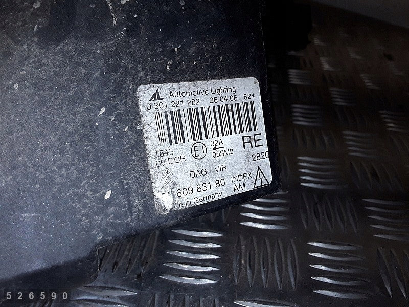 Frontscheinwerfer Citroën C6 9660983180 Xenon Rechts Scheinwerfer Headlight SCH1314635340yg