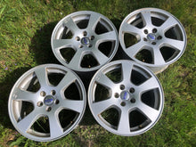 Laden Sie das Bild in den Galerie-Viewer, 4x Alufelge 17 Zoll 7.5" 5x108 55ET Glanz Silber 30671480 Volvo Xc60 Rim Wheel FEL3567318708jc
