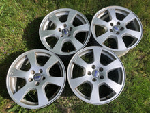 Laden Sie das Bild in den Galerie-Viewer, 4x Alufelge 17 Zoll 7.5" 5x108 55ET Glanz Silber 30671480 Volvo Xc60 Rim Wheel FEL3567318708jc