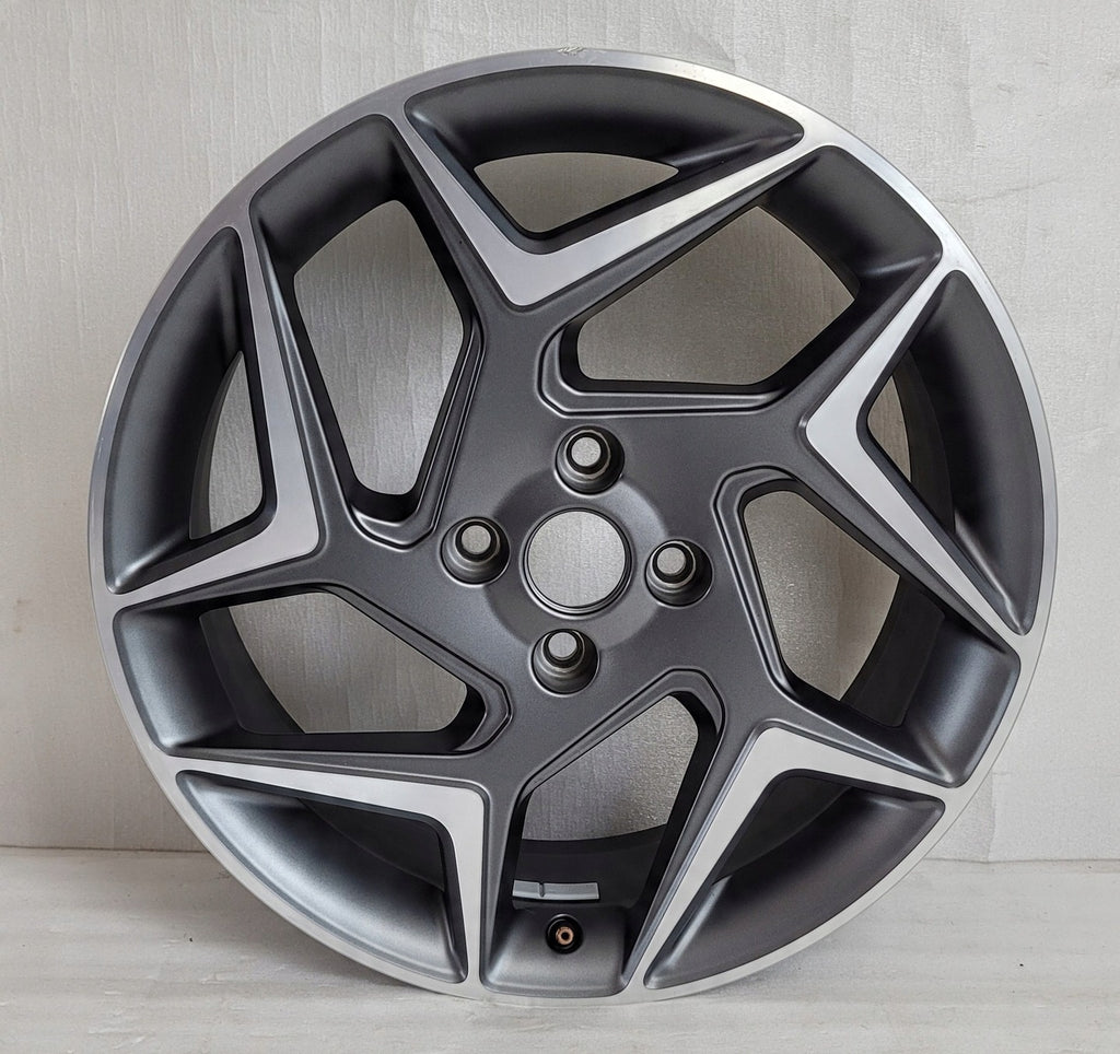 1x Alufelge 18 Zoll 7.5" 4x108 42 5ET ET42 Ford Fiesta Rim Wheel