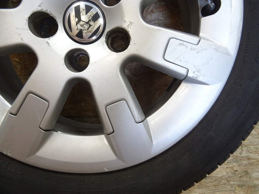 1x Alufelge 15 Zoll 5.5" 5x100 6R0601025E VW Polo Rim Wheel FEL1746893448tf
