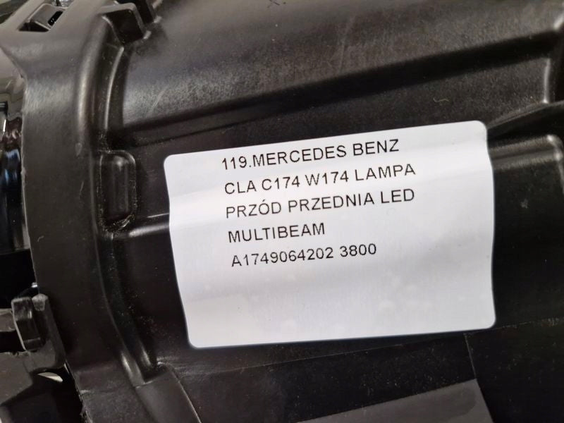 Frontscheinwerfer Mercedes-Benz Cla A1749064202 Rechts Scheinwerfer Headlight SCH3178693322ff