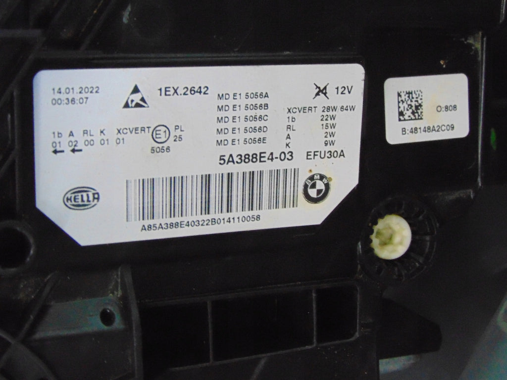 Frontscheinwerfer BMW G31 G30 5A388E4-03 Rechts Scheinwerfer Headlight SCH8253232013lu