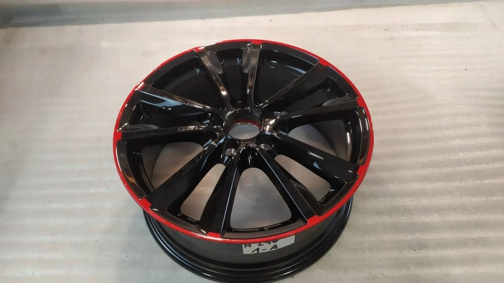 1x Alufelge 18 Zoll 7.5" 5x112 52ET Glanz Schwarz A2464010600 Mercedes-Benz W246 FEL4677438732wr