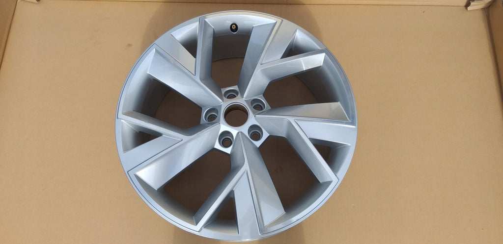 1x Alufelge 19 Zoll 7.0" 5x112 43ET Glanz Silber 565601025F Skoda Kodiaq FEL8672874174je