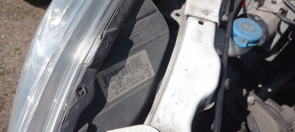 Frontscheinwerfer Opel Agila B 7808706587 Rechts Scheinwerfer Headlight SCH3537584041bp