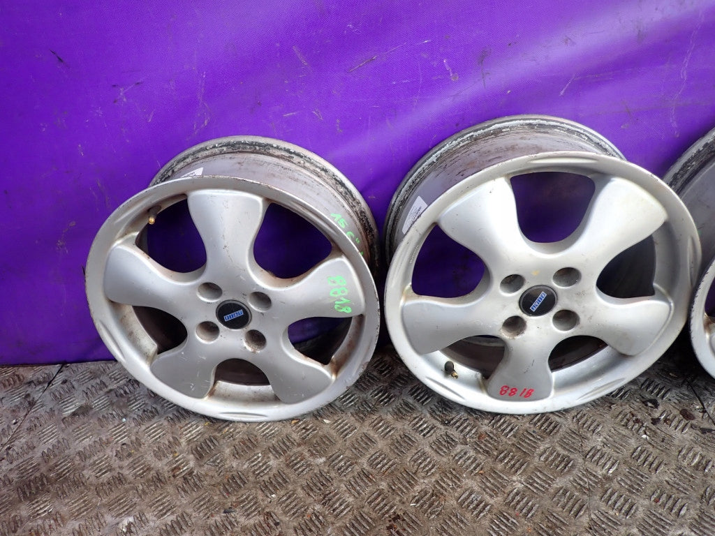 4x Alufelge 15 Zoll 6.0" 4x98 46557997 Fiat I Rim Wheel FEL7049434101cp