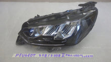 Laden Sie das Bild in den Galerie-Viewer, Frontscheinwerfer Peugeot 208 II 9833036380 Full LED Links Headlight SCH7063109351ua