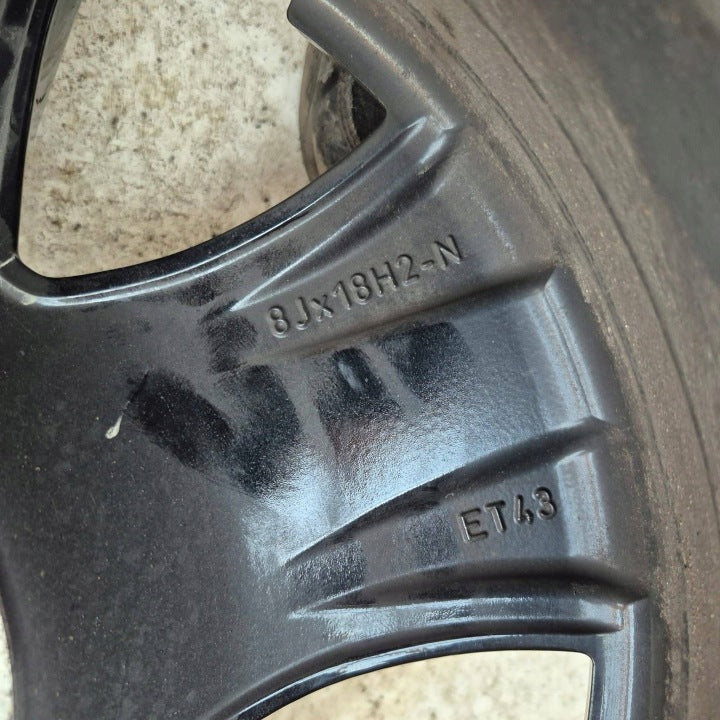 1x Alufelge 18 Zoll 8.0" 5x112 A2134013700 Mercedes-Benz W213 Rim Wheel FEL9476010301uv