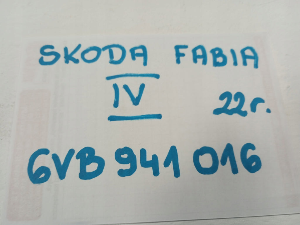 Frontscheinwerfer Skoda Fabia IV 6VB941015 6VB941016 Full LED Rechts oder Links SCH5149182737gw