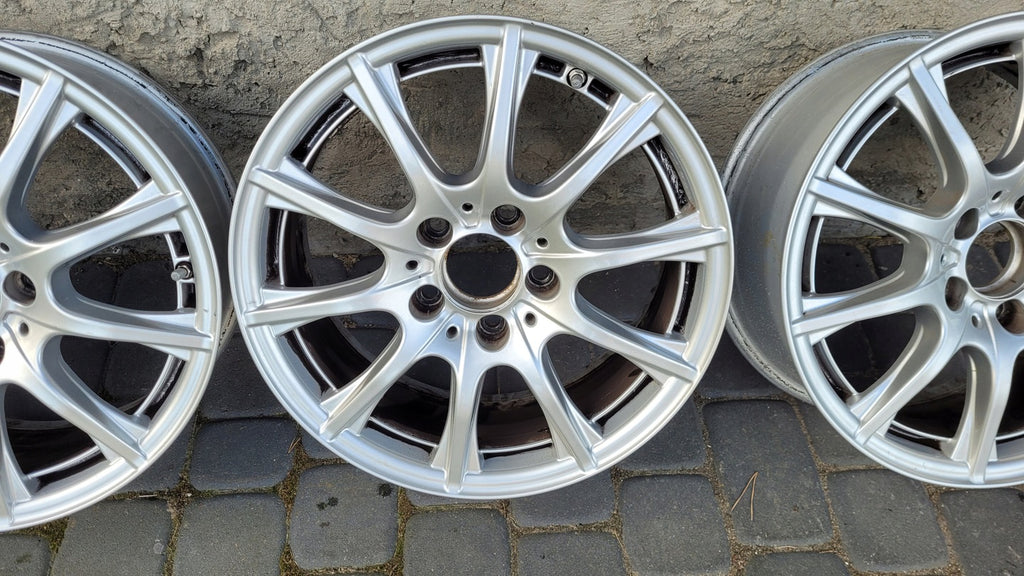 4x Alufelge 16 Zoll 6.5" 5x112 38ET Glanz Silber A2054012400 Mercedes-Benz W205