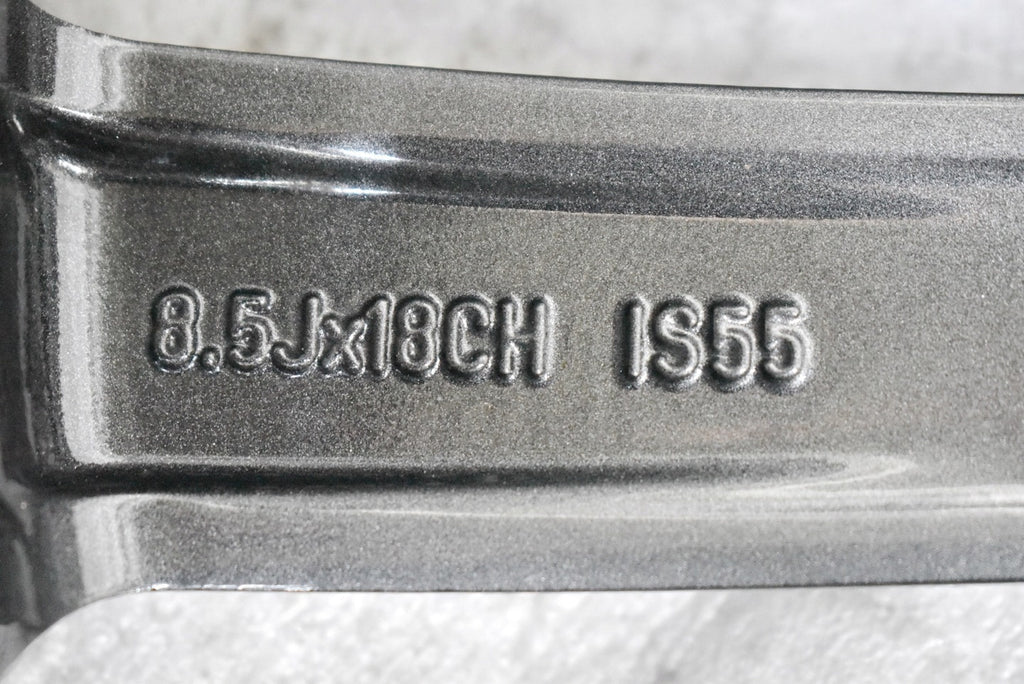 1x Alufelge 18 Zoll 8.5" 5x108 55ET Glanz Silber 6X7M-1007-EB Jaguar Xe