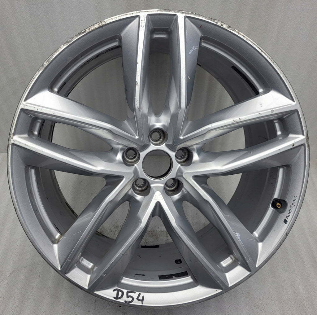 1x Alufelge 21 Zoll 9.5" 5x112 31ET Glanz Silber 4M0601025S Audi Mg Rim Wheel FEL3997975938ds