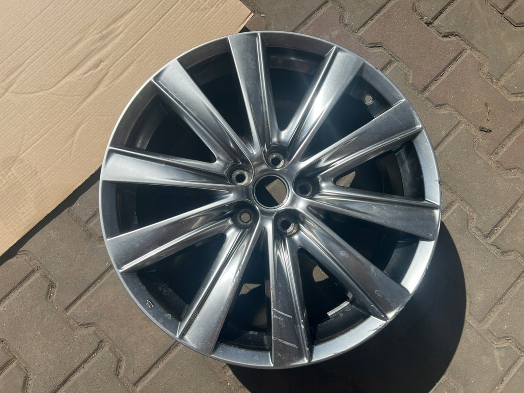 1x Alufelge 19 Zoll 7.5" 5x114.3 45ET Glanz Graphit 9965347590 Mazda Rim Wheel FEL3169122561dr
