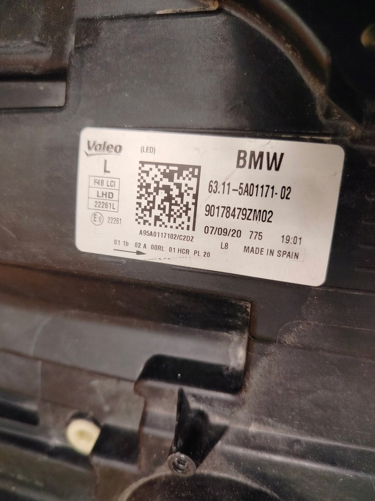 Frontscheinwerfer BMW X1 F48 5A01171-02 Full LED Links Scheinwerfer Headlight SCH2011519781pa