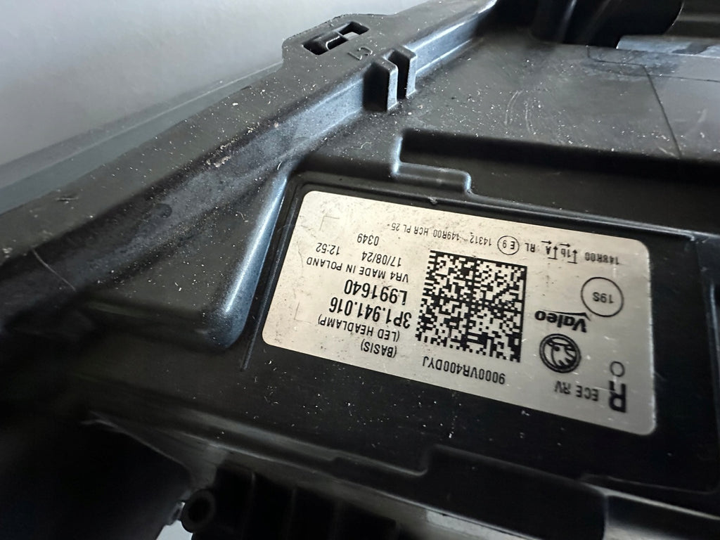 Frontscheinwerfer Skoda Superb I 3P1941016 3P19410163P1941016 LED Rechts SCH4823338824yq
