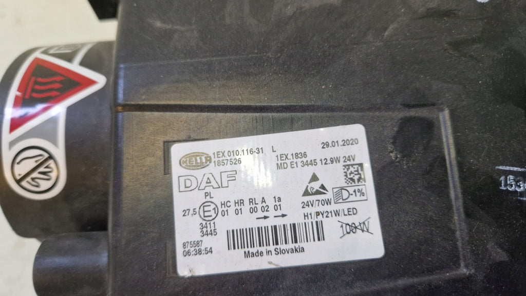 Frontscheinwerfer Daf 1857526 1EX01011631L LED Links Scheinwerfer Headlight SCH6250111109zj