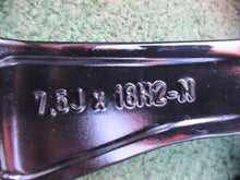 Laden Sie das Bild in den Galerie-Viewer, 1x Alufelge 18 Zoll 7.5&quot; 5x112 49ET Glanz Schwarz A1774012700 Mercedes-Benz W177
